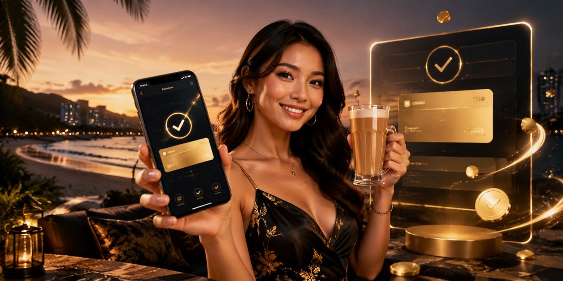 Penang player enjoying kiss4d online table casino games on mobile